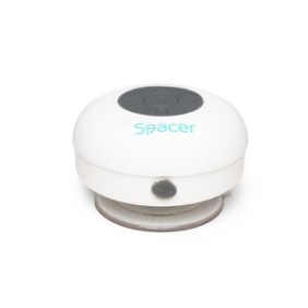 Boxa spacer ducky-wht portabila 3w rms control volum acumulator 300mah microfon incorporat incarcare usb waterproof