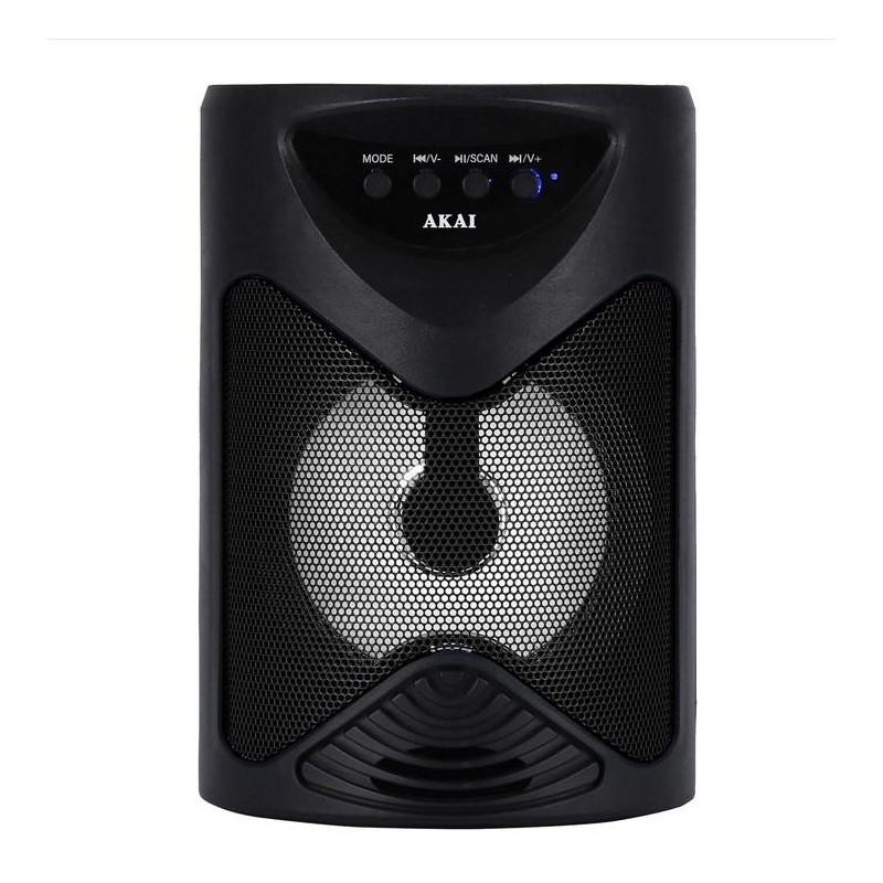 Boxa portabila akai abts-704 bluetooth 4.2 radio fm 1x port usb pentru mp3 player 1x