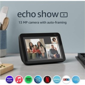 Amazon echo show 8 (2nd gen 2021 release) - charcoal
