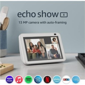 Amazon echo show 8 (2nd gen 2021 release) - glacier white