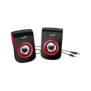 Boxe genius sp-q180 2.0 cu fir rms: 6w (2 x 3w) usb  rosu