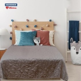Cuvertura de pat copii 160x220 cm gri