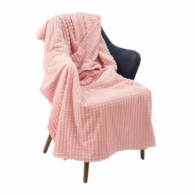 Patura flannel 200x220 cm roz