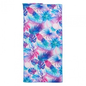 Beach towel with bagpack 70x140 cm material : 100% polyester density 220 gsm