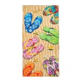 Beach towel 90x180 cm sand
material : 100% polyester 220 gsm
