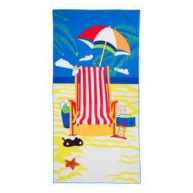 Beach towel 90x180 cm sun
material : 100% polyester 220 gsm
