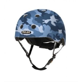 Casca melon camouflage blue xxs-s