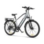 Bicicleta electrica ulzomo metro 26 e-bike 250w 36v 17ah autonomie 100km viteza maxima 25km/h grey