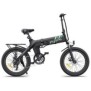 Bicicleta electrica pliabila ulzomo ridge 20 e-bike 250w 36v 15.6ah autonomie 60km viteza maxima 25km/h