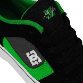 Dc shoes youth cole pro grey/green 32