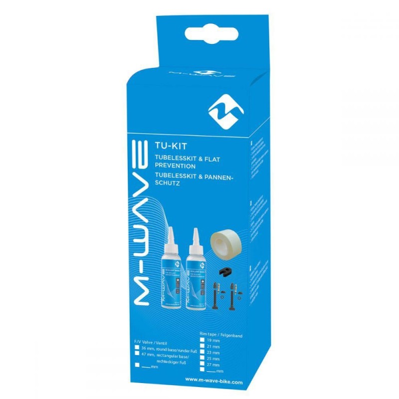 Kit tubeless m-wave tu-kit