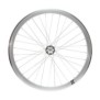 Roata fata single speed/fixie sxt 700-32h 40 mm alb