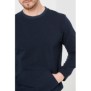 Bluza coton casual barbati navy-l