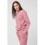 Bluza coton casual femei pink-l