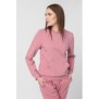 Bluza coton casual femei pink-l