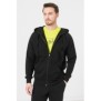 Hanorac coton casual barbati black-s