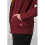 Hanorac coton casual femei burgundy-s