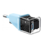 Incarcator retea baseus mini gan5 fast charger 20w 1 x usb type-c 5v/3a albastru