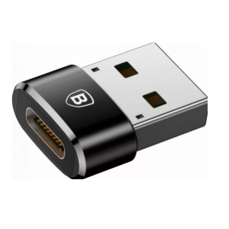 Adaptor baseus mini usb 2.0(t) to usb type-c(m) negru