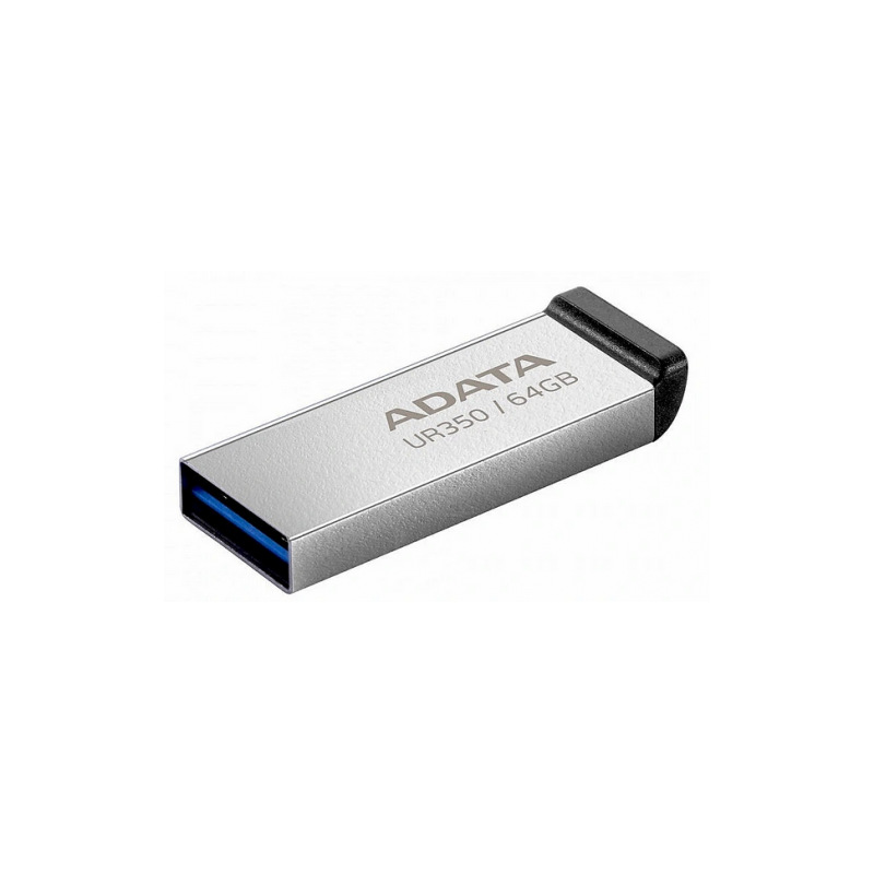 Usb 64gb adata-ur350-64g-rsr/bk