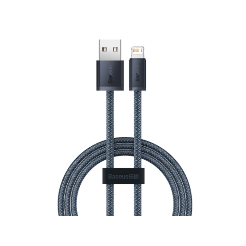 Cablu alimentare si date baseus dynamic series fast charging data cable pt. smartphone usb la