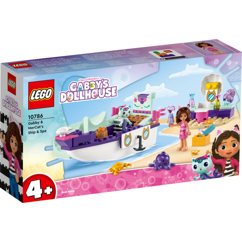 Barca spa gabby&pisirenia lego 10786