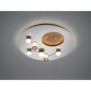 Plafoniera led trio zodiac 43w 4300 lm lumina alba (2300+3000+4000k) culori ale luminii reglabile direct