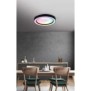 Plafoniera led rgb reality arco 22w 2500 lm lumina alba si color (2700-6000k) telecomanda temporizator