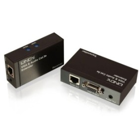 Lindy 300m cat.5e vga & audio extender  description    very easy to install - simply connect