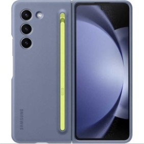 Samsung galaxy z fold5 slim case with pen blue