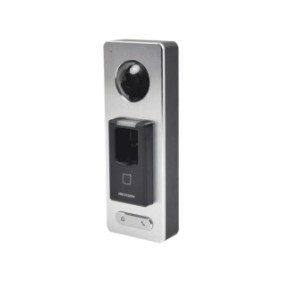 Controler de acces control cu acces biometric cititor card mifare sicamera video hikvision ds-k1t501sf camera