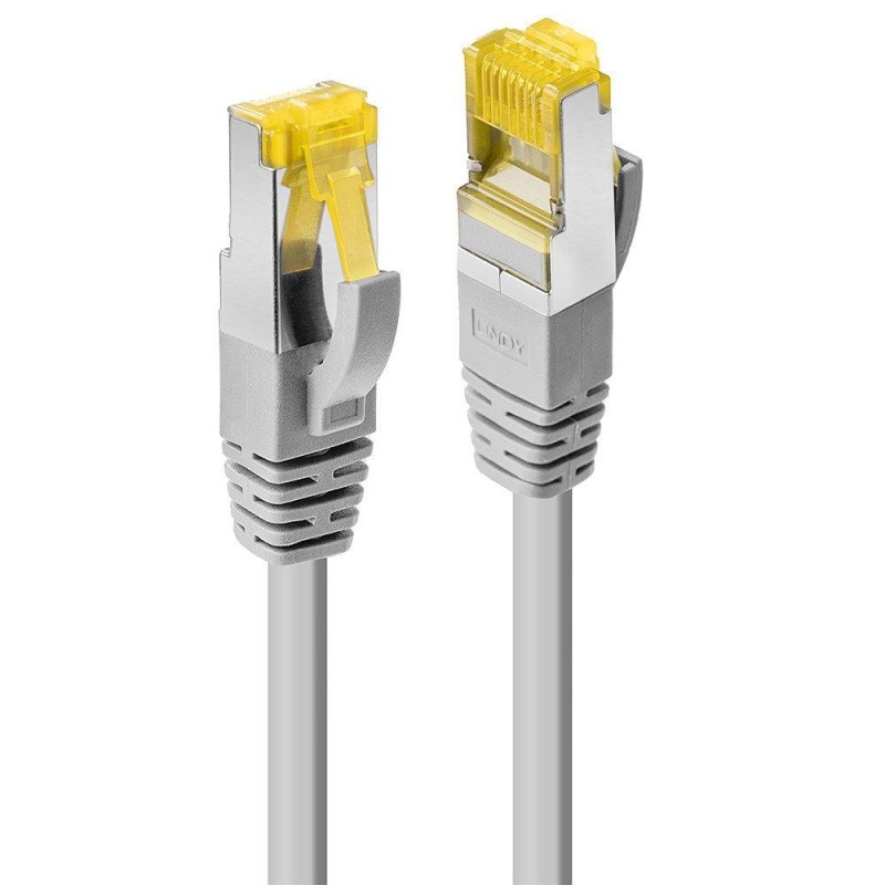 Cablu lindy rj45 s/ftp lszh cat.7 2 metri lungime connector a: rj45 male cat.6a connector