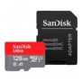 Micro secure digital card sandisk ultra 128gb clasa 10 r/w speed: up to 100mb/s/ 90mb/s