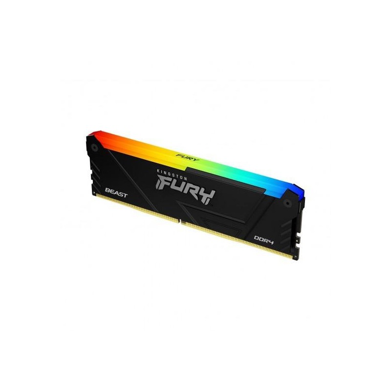 Memorie ram kingston fury beast dimm ddr4 16gb 3200mhz cl16 1.35v rgb