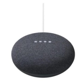 Google - nest mini (2nd generation) with google assistant - charcoal