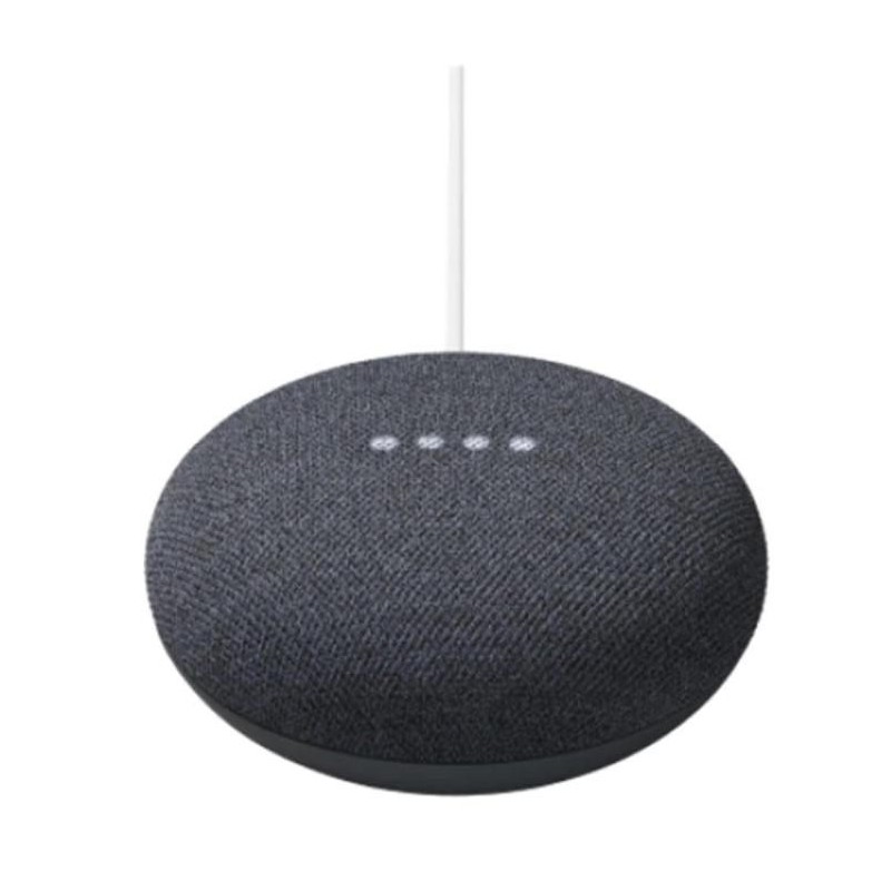 Google - nest mini (2nd generation) with google assistant - charcoal