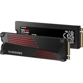 Ssd samsung 990 pro with heatsink 2tb pcie gen 4.0 x4 nvme 2.0 r/w 7450/6900