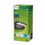 Aplica led pentru exterior philips bustan 3.8w 800 lm lumina calda (2700k) ip44 92x220x78mm antracit