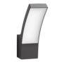 Aplica led pentru exterior philips splay 3.8w 800 lm lumina calda (2700k) ip44 240x160x80mm antracit