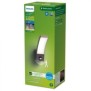 Aplica led pentru exterior cu senzor de miscare philips splay 3.8w 800 lm lumina calda