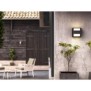 Aplica led pentru exterior philips arbour up&down 3.8w 800 lm lumina calda (2700k) ip44 130x130x130mm