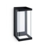 Aplica led pentru exterior philips ulyzo 12w 1500 lm lumina calda (2700k) ip44 290x130x153mm negru