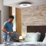 Plafoniera led philips hue still bluetooth 27w (204w) 2400 lm lumina alba (2200-6500k) ip20 39.1cm