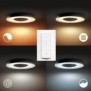 Plafoniera led philips hue still bluetooth 27w (204w) 2400 lm lumina alba (2200-6500k) ip20 39.1cm