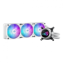 Cooler cpu asus rog strix lc iii 360 argb white 3x fan slots 120mm speed: