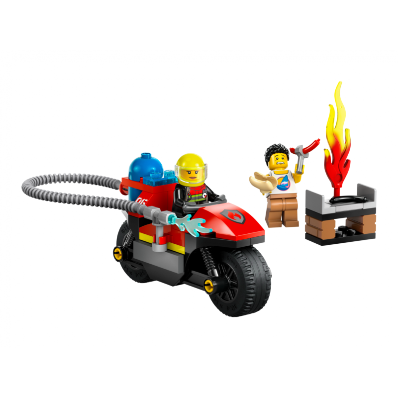 Motocicleta de pompieri lego 60410