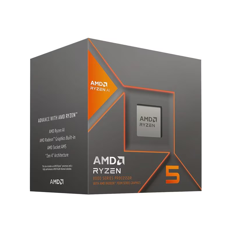 Procesor amd ryzen 5 8600g 100-100001237box 4.3ghz up to 5.0ghz 6 cores 12 threads l2