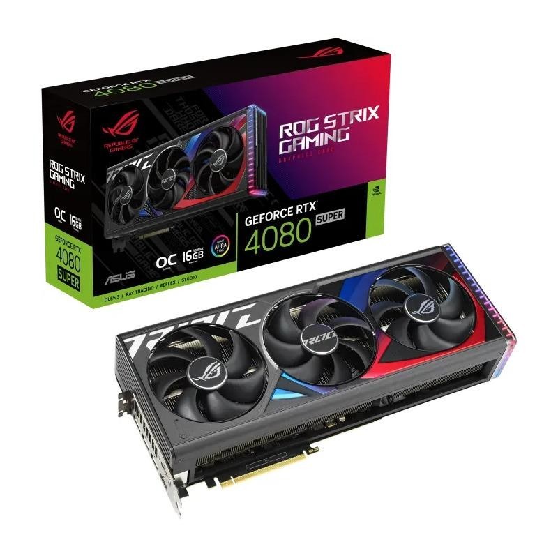 Placa video asus rog strix srtx 4080 super 16gb gaming oc edition gddr6x 256 bit