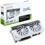 Placa video asus dual rtx 4070 super 12gb white gddr6x 192 bit 1x hdmi 3x