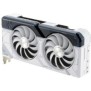 Placa video asus dual rtx 4070 super 12gb white gddr6x 192 bit 1x hdmi 3x